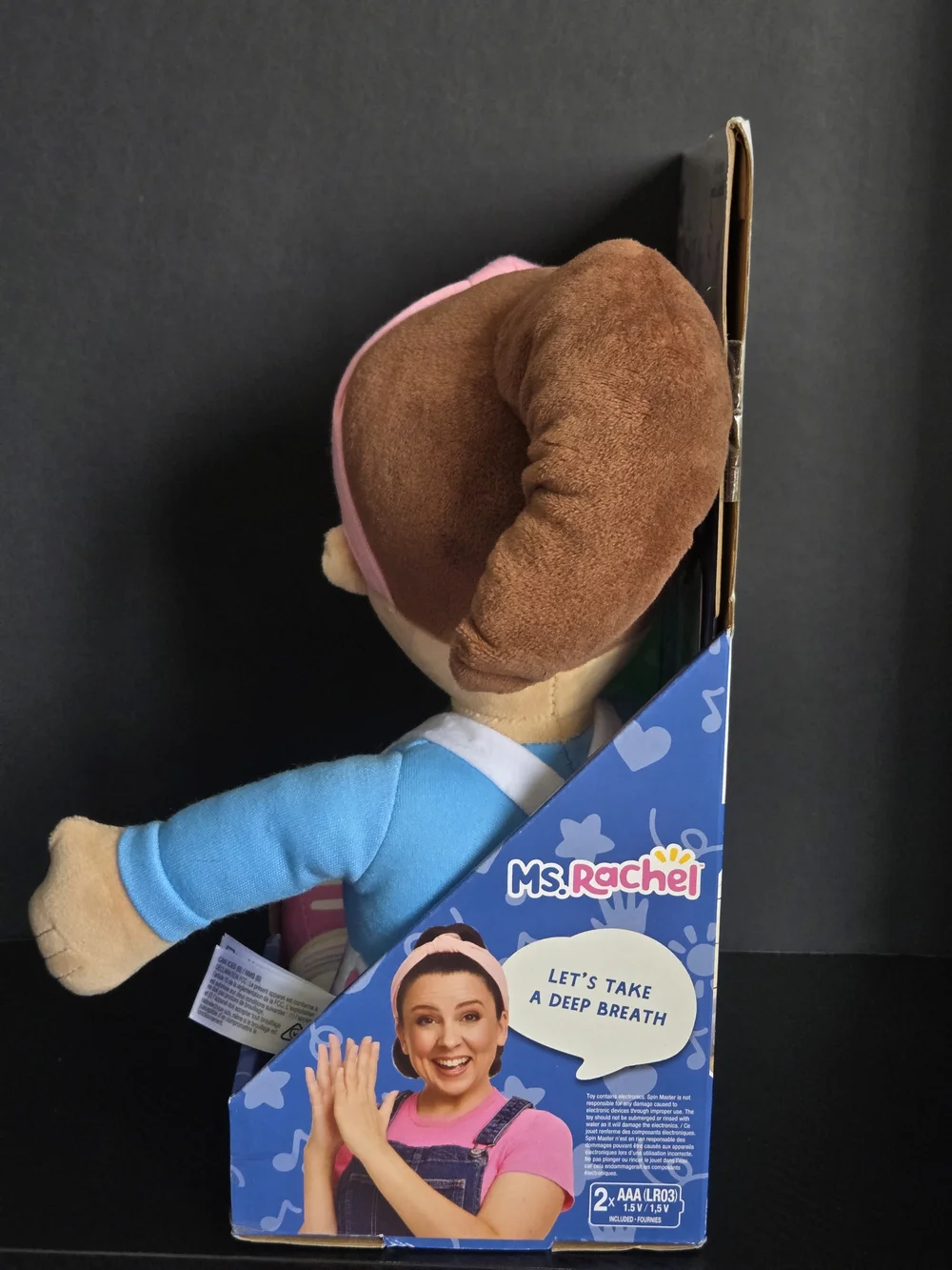Ms. Rachel Big Feelings Speak & Sing Doll Sensory Learning Toy New In Box NIB